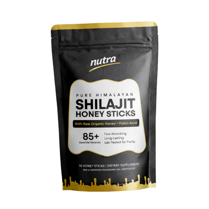 Pure Himalayan Shilajit Honey Sticks