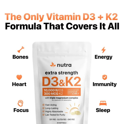 Vitamin D3 & K2